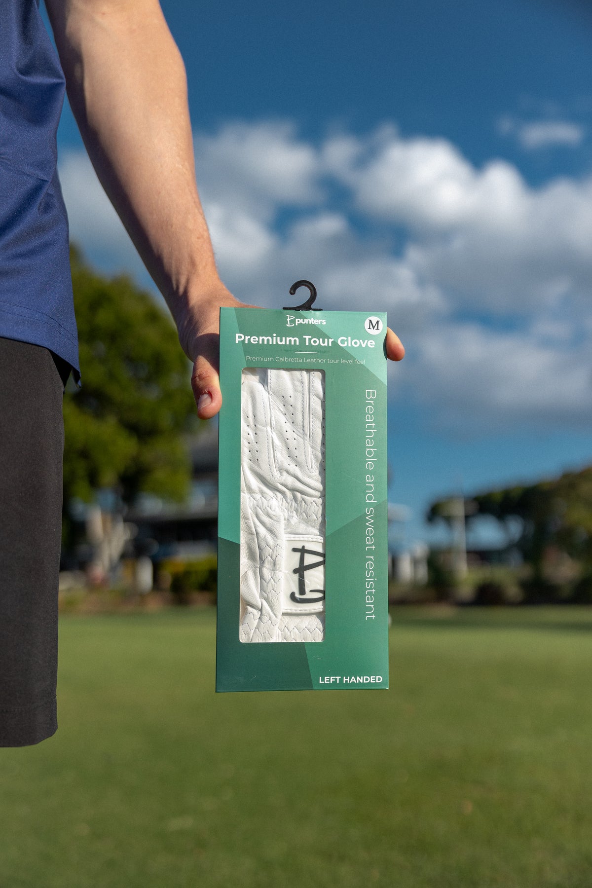 Cabretta Leather Golf Glove (FOR RIGHT HANDED GOLFERS)