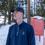 Navy Qtr Zip