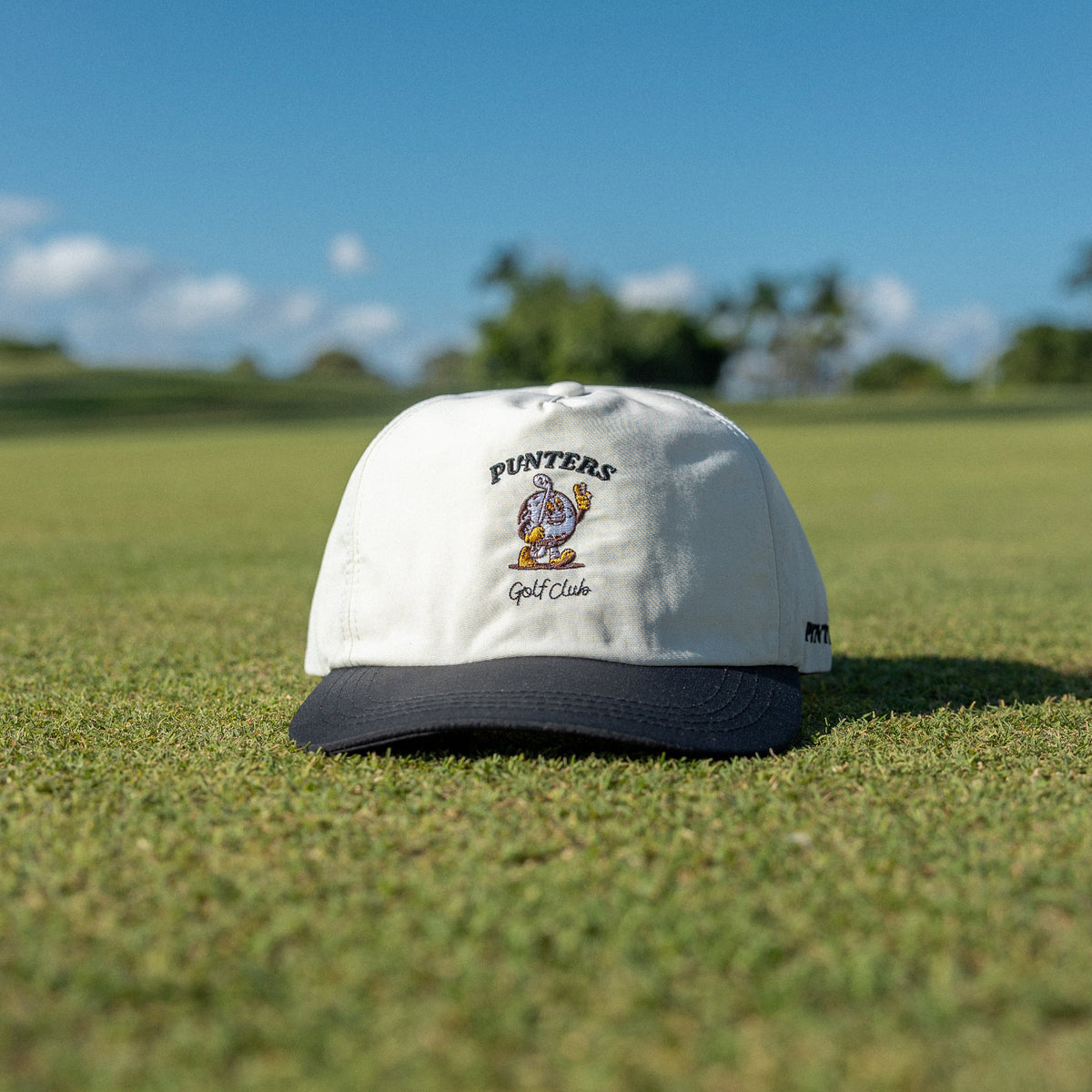 Two Tone Punters Golf Club Cap