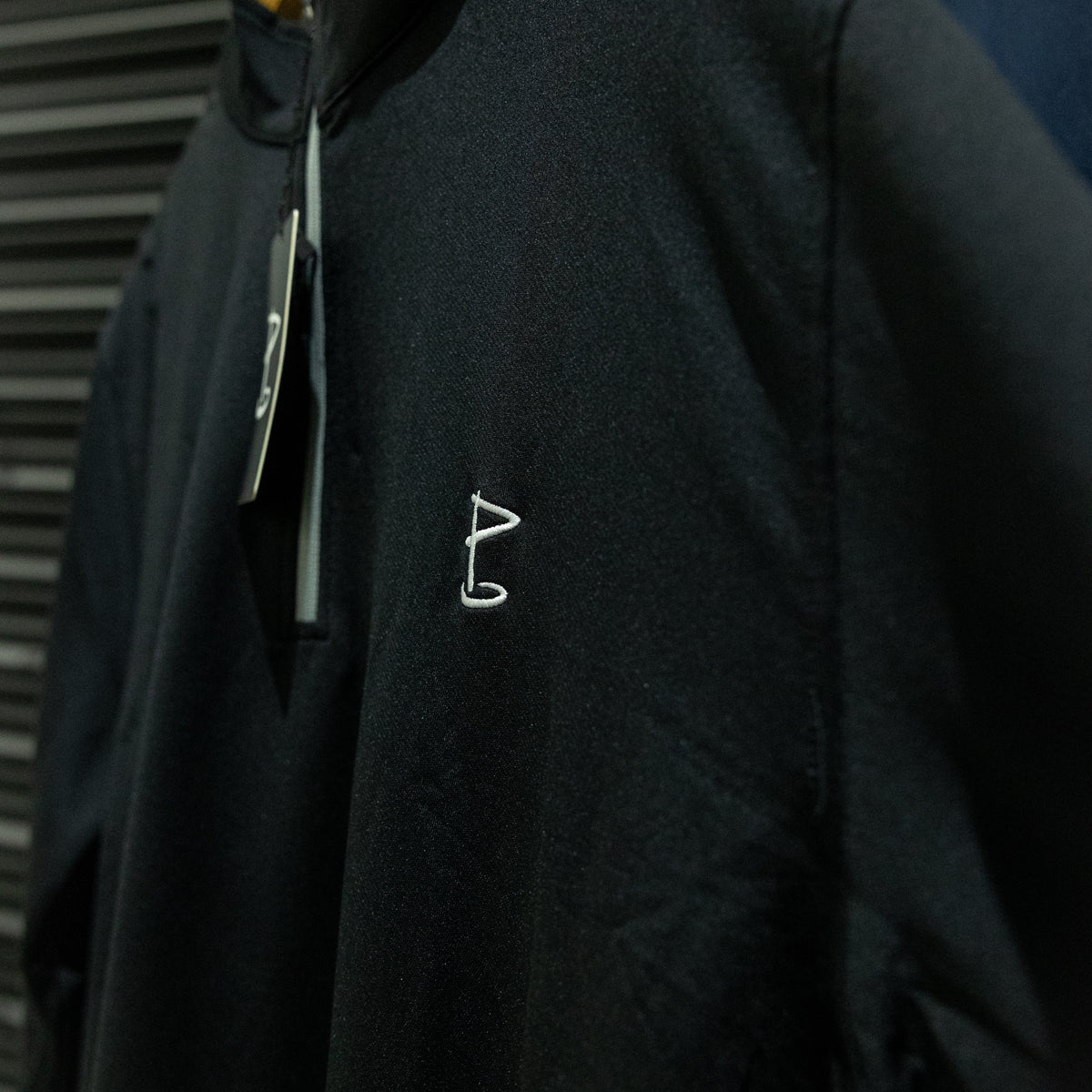 Black Qtr Zip