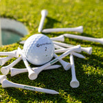 70mm Wooden Tees (25 Pack)